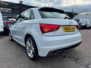 2014 Audi A1 1.4 Tfsi Cod S Line Sportback S Tronic Euro 5 (s/s) 5dr in White — image 5
