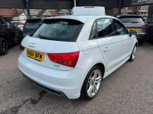 2014 Audi A1 1.4 Tfsi Cod S Line Sportback S Tronic Euro 5 (s/s) 5dr in White — image 6