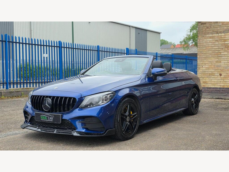 2019 Mercedes-Benz C Class 1.5 C200 Mhev Amg Line (premium) Cabriolet G-Tronic+ Euro 6 (s/s) 2dr in Blue — image 1