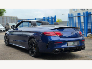 2019 Mercedes-Benz C Class 1.5 C200 Mhev Amg Line (premium) Cabriolet G-Tronic+ Euro 6 (s/s) 2dr in Blue — image 3