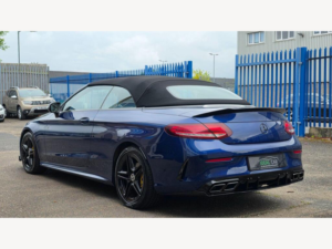 2019 Mercedes-Benz C Class 1.5 C200 Mhev Amg Line (premium) Cabriolet G-Tronic+ Euro 6 (s/s) 2dr in Blue — image 4