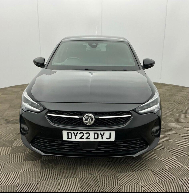 2022 Vauxhall Corsa 1.2 Turbo Sri Edition Auto Euro 6 (s/s) 5dr in Black — image 1