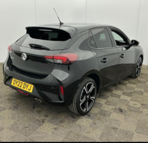 2022 Vauxhall Corsa 1.2 Turbo Sri Edition Auto Euro 6 (s/s) 5dr in Black — image 4