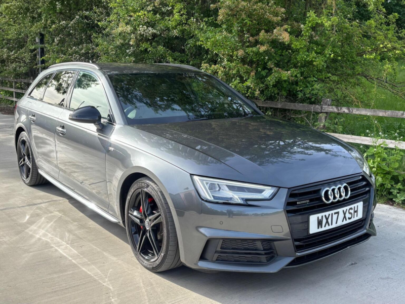 2017 Audi A4 Avant 2.0 Tdi S Line S Tronic Quattro Euro 6 (s/s) 5dr in Grey — image 1