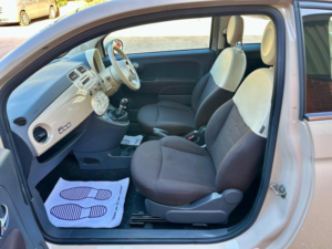 2014 Fiat 500 1.2 Lounge Euro 6 (s/s) 3dr in Brown — image 6