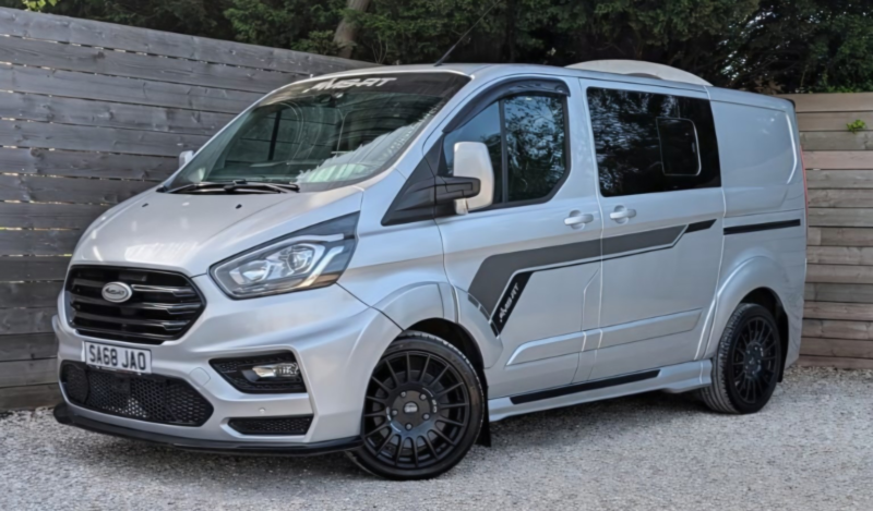 2018 Ford Transit Custom 2.0 290 Ecoblue Sport in Silver — image 1