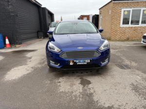 2017 Ford Focus 1.0t Ecoboost Titanium X Euro 6 (s/s) 5dr in Blue — image 2
