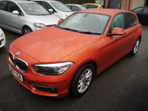 2017 BMW 1 Series 1.5 116d Ed Plus 5-Door in Orange — image 2