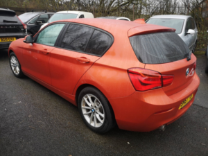 2017 BMW 1 Series 1.5 116d Ed Plus 5-Door in Orange — image 4