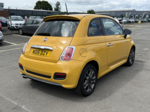 2015 Fiat 500 1.2 500 1.2 69hp S in Yellow — image 3