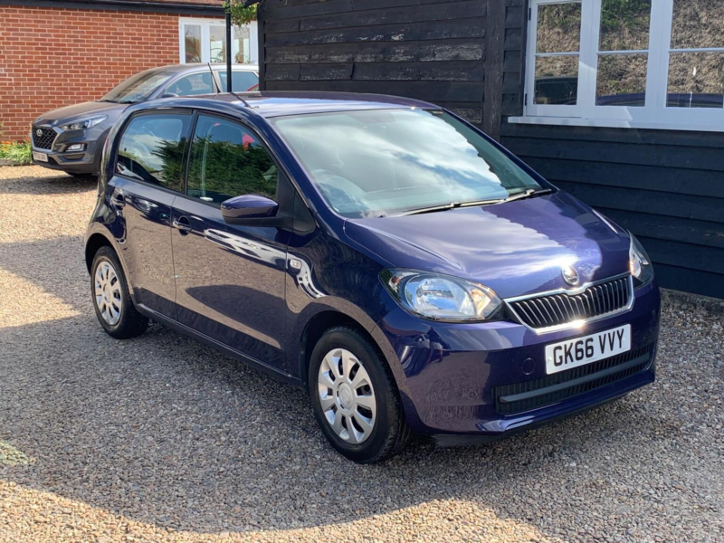 2016 Skoda Citigo 1.0 Mpi Se Euro 6 5dr in Blue — image 1
