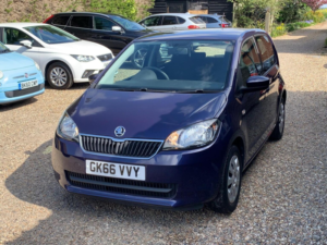2016 Skoda Citigo 1.0 Mpi Se Euro 6 5dr in Blue — image 3