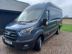2025 Ford Transit 2.0 Transit Trend Van 350 L4 2.0l Ecoblue 165ps Rwd 6 Speed Manual in Blue — image 4