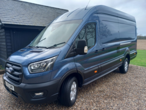 2025 Ford Transit 2.0 Transit Trend Van 350 L4 2.0l Ecoblue 165ps Rwd 6 Speed Manual in Blue — image 5