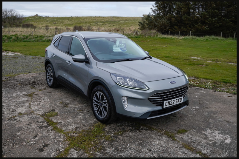 2022 Ford Kuga 1.5 Kuga Titanium 5 Door 1.5l Ecoblue 120ps Fwd 6 Speed Manual in Silver — image 1