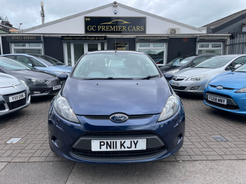 2011 Ford Fiesta 1.25 Edge Hatchback 3dr Petrol Manual (129 G/km, 81 Bhp) in Blue — image 1