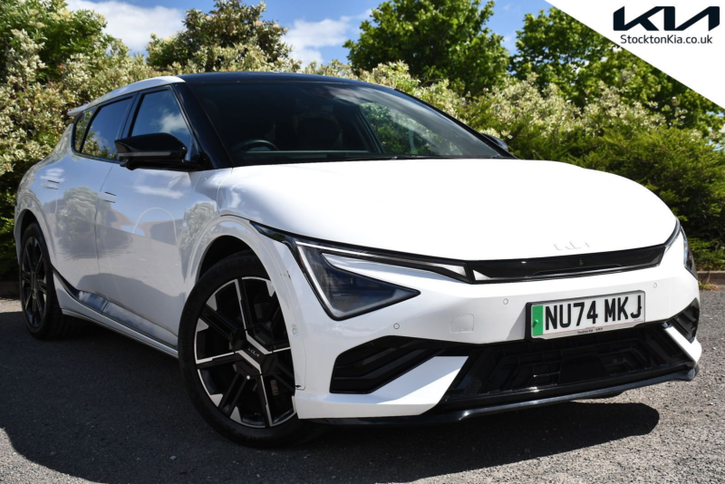 2024 Kia Ev6 84kwh Gt-Line S Hatchback 5dr Electric Auto (225 Bhp) in White — image 1