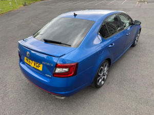 2018 Skoda Octavia 2.0 Tsi Vrs Euro 6 (s/s) 5dr in Blue — image 4