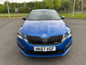 2018 Skoda Octavia 2.0 Tsi Vrs Euro 6 (s/s) 5dr in Blue — image 5