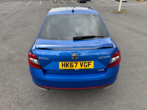 2018 Skoda Octavia 2.0 Tsi Vrs Euro 6 (s/s) 5dr in Blue — image 6