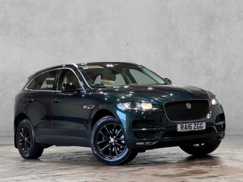 2016 Jaguar F-Pace 2.0 D180 Prestige Auto AWD Euro 6 (s/s) 5dr in Green — image 1