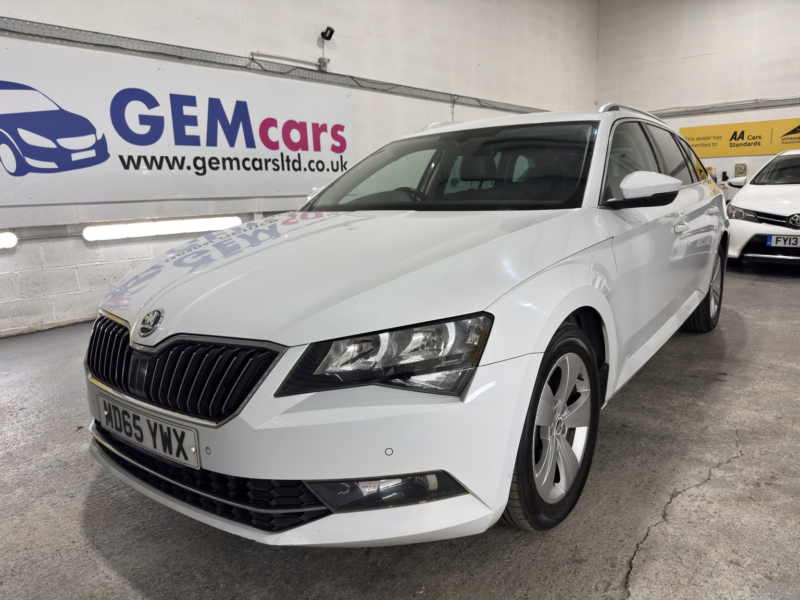 2016 Skoda Superb 2.0 Tdi Se Business in White — image 1