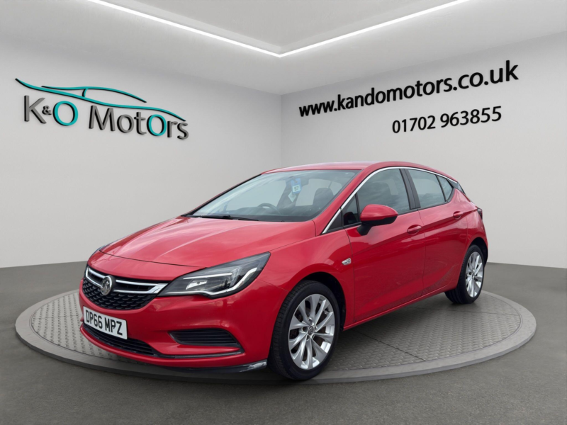 2017 Vauxhall Astra 1.0i Turbo Ecoflex Tech Line Euro 6 (s/s) 5dr in Red — image 1