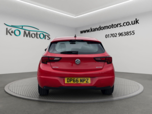 2017 Vauxhall Astra 1.0i Turbo Ecoflex Tech Line Euro 6 (s/s) 5dr in Red — image 5