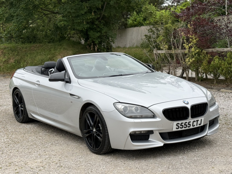 2013 BMW 6 Series 3.0 640d M Sport Convertible in Silver — image 1