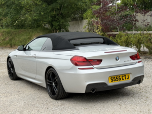 2013 BMW 6 Series 3.0 640d M Sport Convertible in Silver — image 6