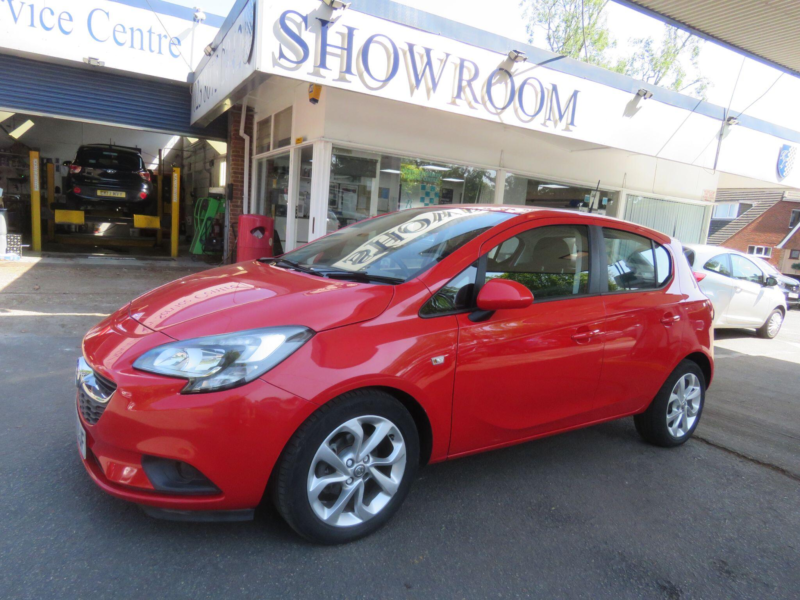2015 Vauxhall Corsa 1.2i Excite Euro 6 5dr (a/c) in Red — image 1