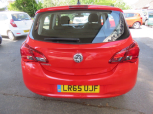 2015 Vauxhall Corsa 1.2i Excite Euro 6 5dr (a/c) in Red — image 6