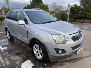 2012 Vauxhall Antara 2.2 Cdti Exclusiv 2WD SUV * Half Leather * Privacy Glass * in Silver — image 2