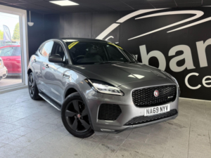 2019 Jaguar E-Pace 2.0 D150 Chequered Flag Auto AWD Euro 6 (s/s) 5dr in Grey — image 1
