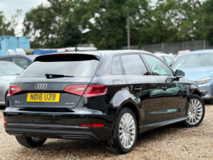 2016 Audi A3 1.4 Tfsi E-Tron Sportback E-S Tronic Euro 6 5dr 8.8kwh in Black — image 3