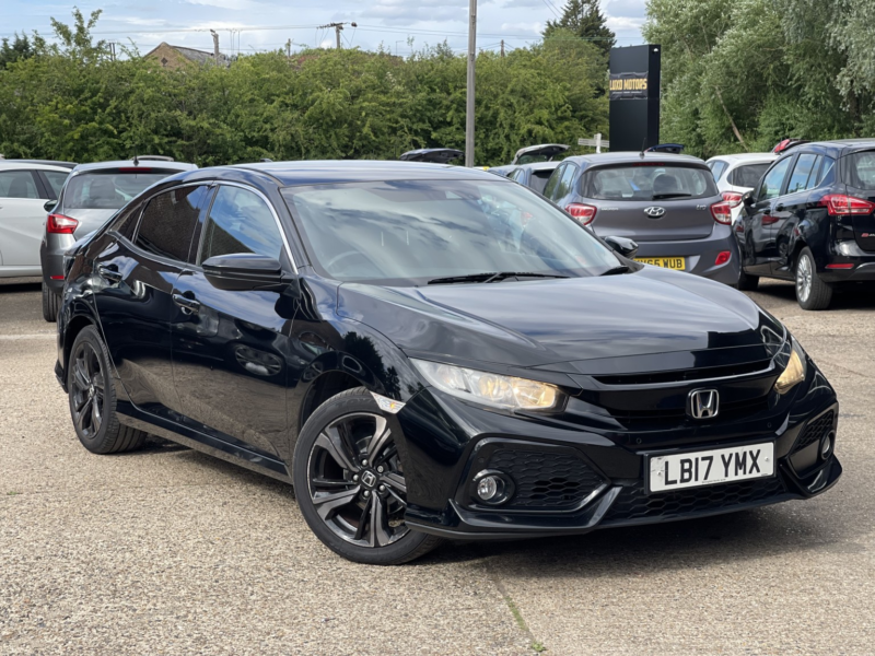 2017 Honda Civic 1.0 Vtec Turbo Sr in Black — image 1
