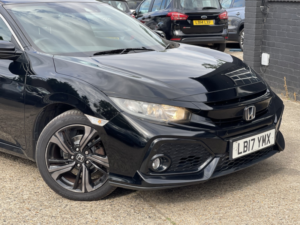 2017 Honda Civic 1.0 Vtec Turbo Sr in Black — image 3