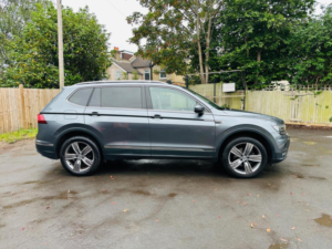 2020 Volkswagen Tiguan Allspace 1.5 Tsi Evo Sel DSG Euro 6 (s/s) 5dr in Grey — image 3