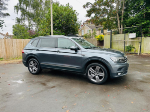 2020 Volkswagen Tiguan Allspace 1.5 Tsi Evo Sel DSG Euro 6 (s/s) 5dr in Grey — image 5