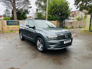2020 Volkswagen Tiguan Allspace 1.5 Tsi Evo Sel DSG Euro 6 (s/s) 5dr in Grey — image 6