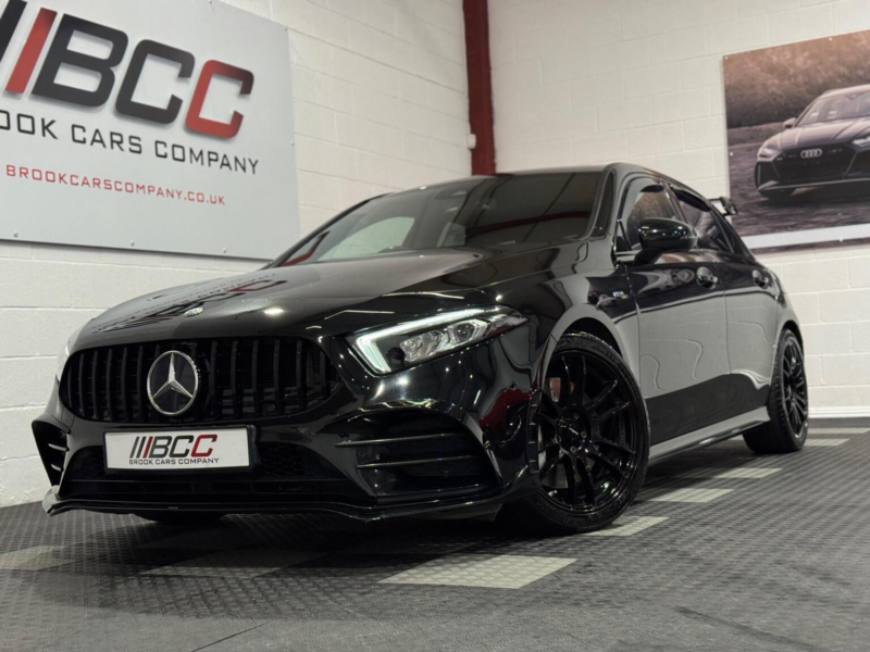 2020 Mercedes-Benz A Class 2.0 A35 Amg (executive) Spds Dct 4matic Euro 6 (s/s) 5dr in Black — image 1