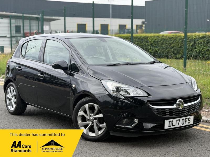 2017 Vauxhall Corsa 1.4i Ecoflex Sri Euro 6 5dr in Black — image 1