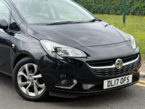 2017 Vauxhall Corsa 1.4i Ecoflex Sri Euro 6 5dr in Black — image 3