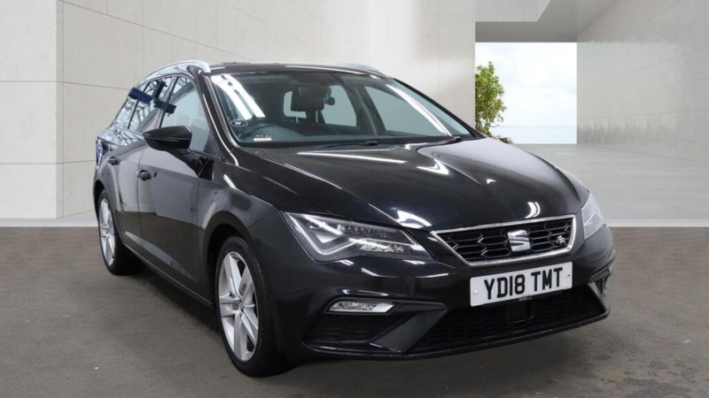 2018 SEAT Leon 1.4 Tsi Fr Technology St Euro 6 (s/s) 5dr in Black — image 1