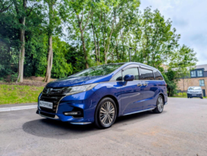 2019 Honda Odyssey Hybrid Absolute Ex Honda Sensing in Blue — image 3