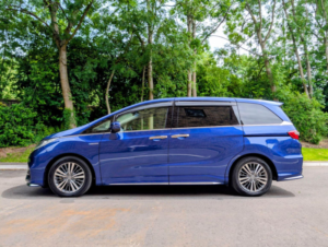 2019 Honda Odyssey Hybrid Absolute Ex Honda Sensing in Blue — image 4
