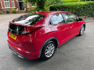 2014 Honda Civic 1.4 I-Vtec S Euro 5 (s/s) 5dr (non-Dab) in Red — image 2