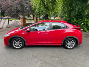 2014 Honda Civic 1.4 I-Vtec S Euro 5 (s/s) 5dr (non-Dab) in Red — image 5