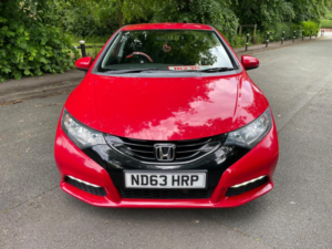 2014 Honda Civic 1.4 I-Vtec S Euro 5 (s/s) 5dr (non-Dab) in Red — image 6
