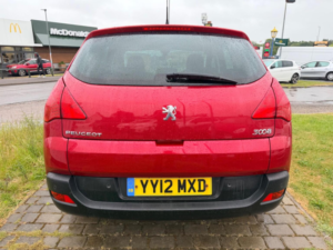 2012 Peugeot 3008 1.6 Hdi Active Euro 5 5dr in Red — image 6